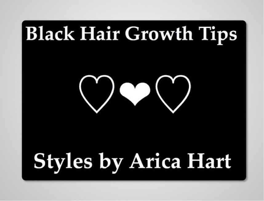 Picture , black hair growth tips